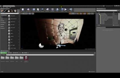 Maniac Manfred demo project Unreal engine screenshot